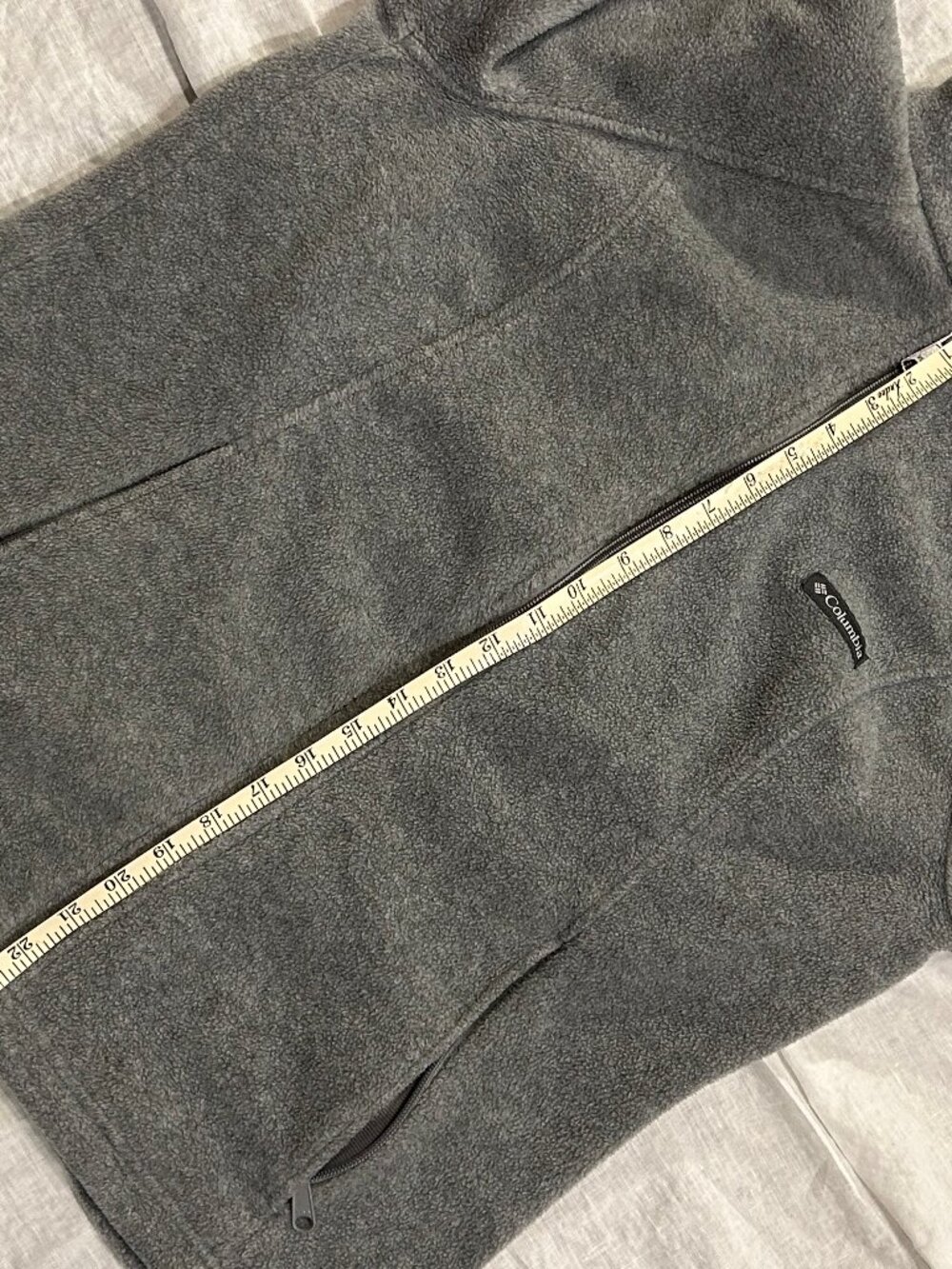 Columbia Women's Gray Benton Springs Full Zip Fleece Jacket, Size L - Picture 8 of 8